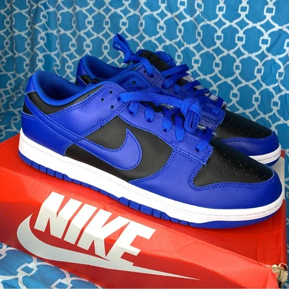 Nike | Shoes | Nike Dunk Low Mens Size Hyper Cobalt Royal 